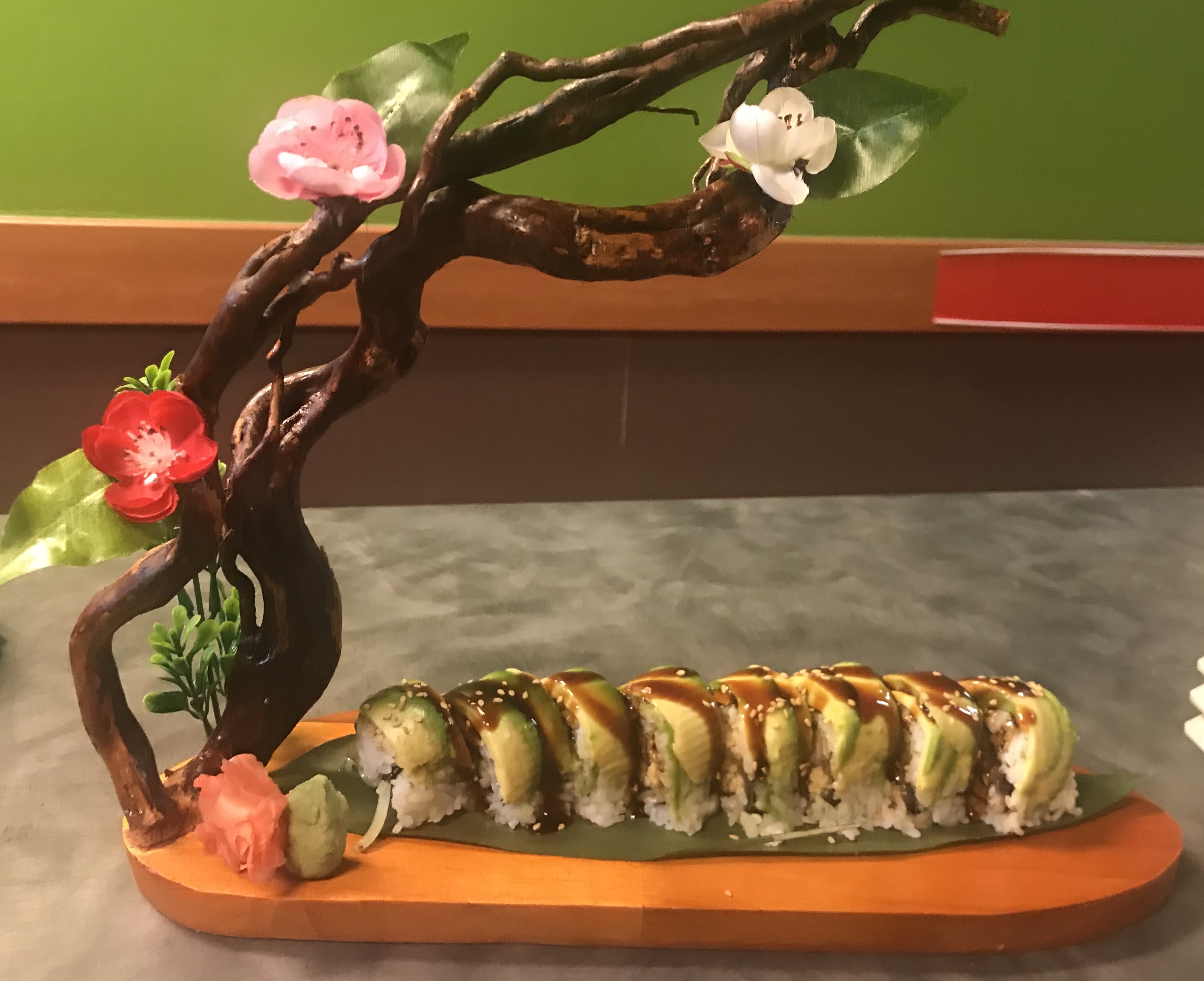 Order 2. Dragon Roll food online from Fuji sushi Bloomsburg store, Bloomsburg on bringmethat.com