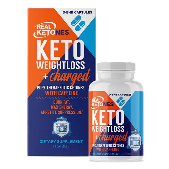 Order Real Ketones Keto Weightloss Charged Capsules Caffeinated (60 ct) food online from Rite Aid store, Tiffin on bringmethat.com