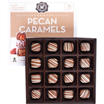Order Pecan Caramels food online from Chocolate Chocolate Chocolate store, Kirkwood on bringmethat.com