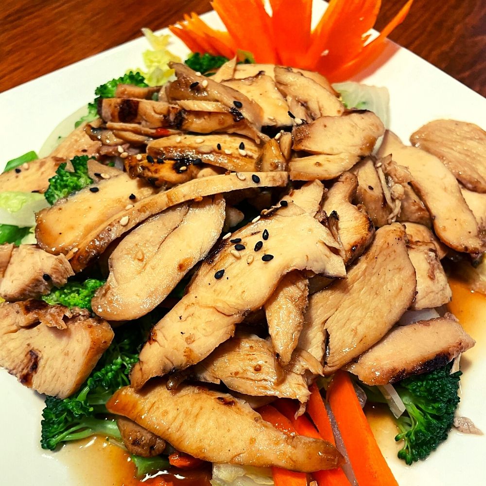 Order Chicken Teriyaki food online from Ploy Thai Cuisine store, The Woodlands on bringmethat.com