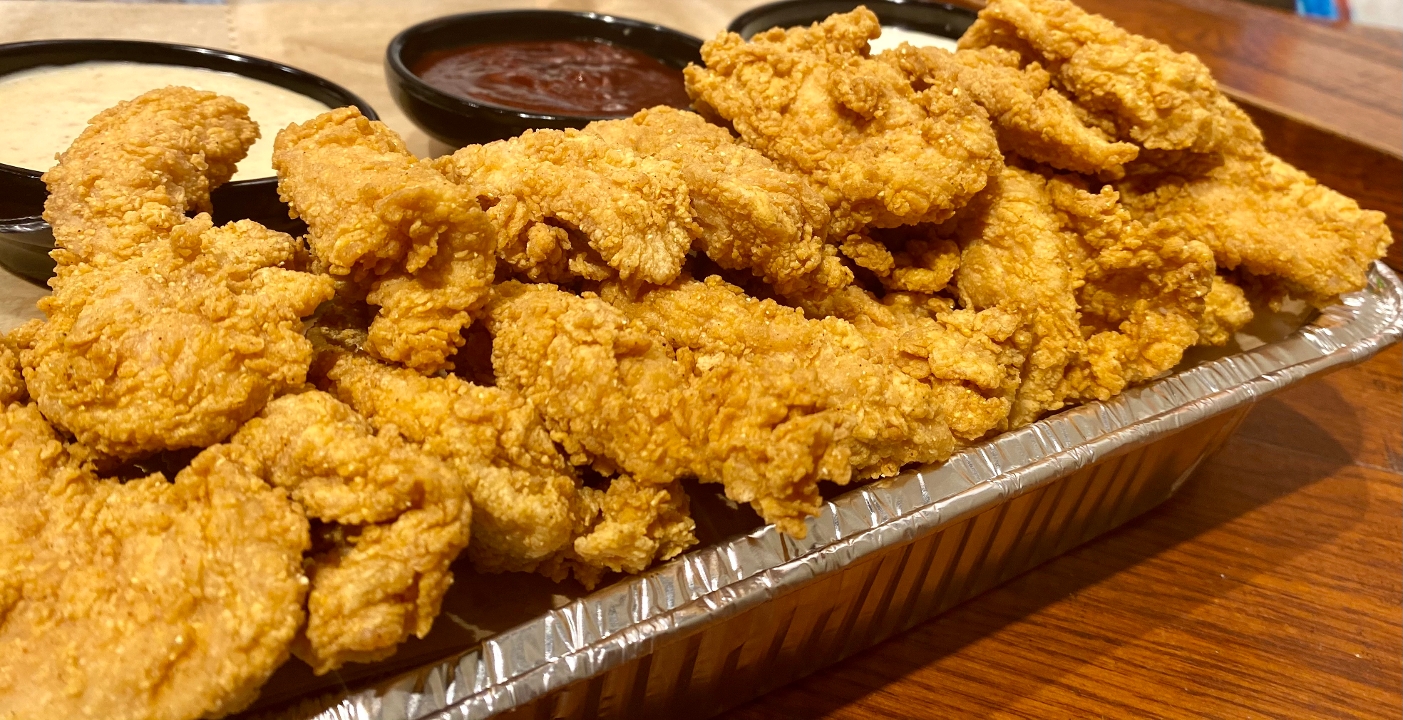 Order Chicken Tender Tray food online from Marshall Hall Of Fame Cafe store, Huntington on bringmethat.com