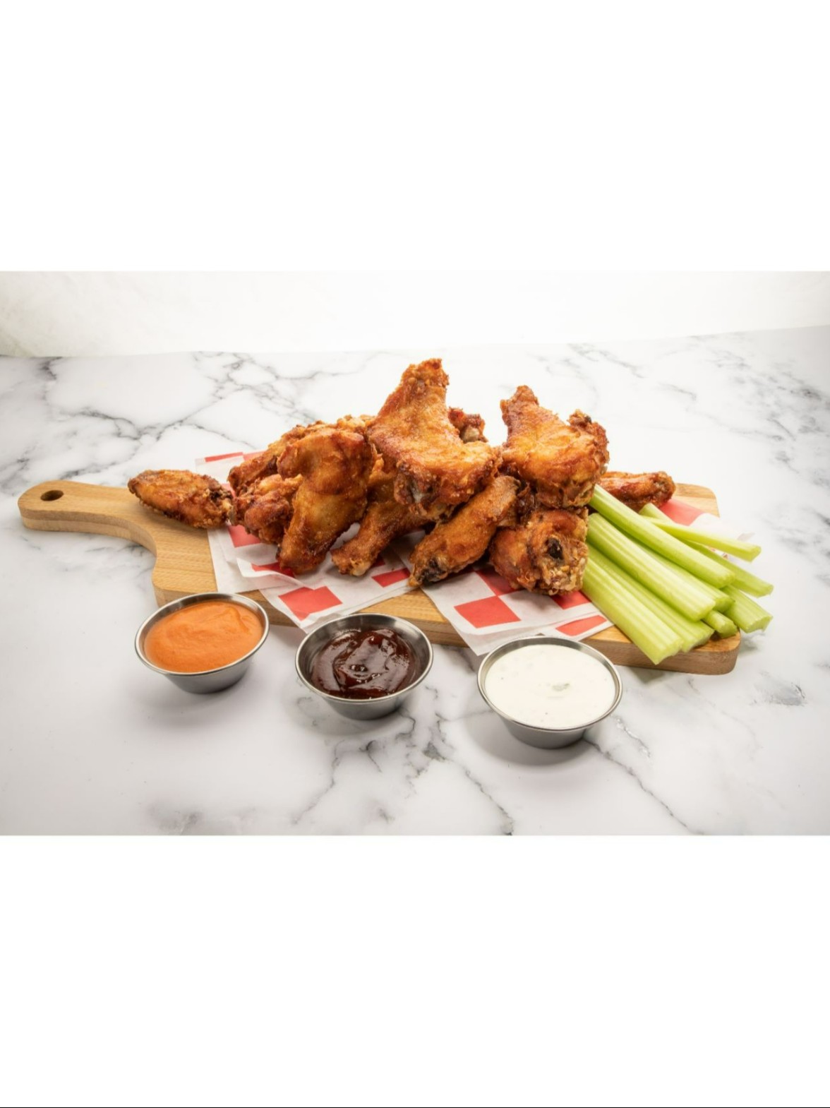 Order Jumbo Wings (15-pc Large Pack) food online from Dfw Wings store, Dallas on bringmethat.com