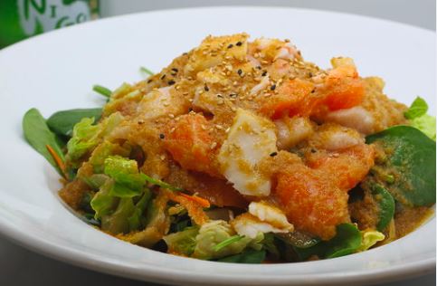 Order Seafood Salad food online from Crazy Fish store, Albuquerque on bringmethat.com