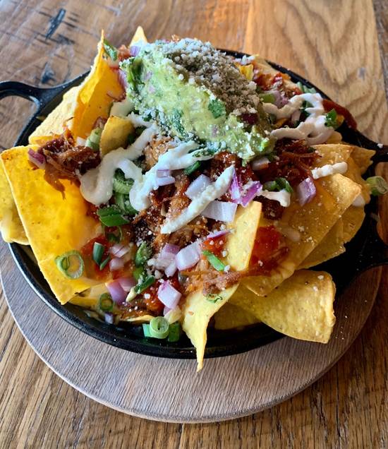 Order Pulled Pork Nachos food online from City Tap House store, Washington on bringmethat.com
