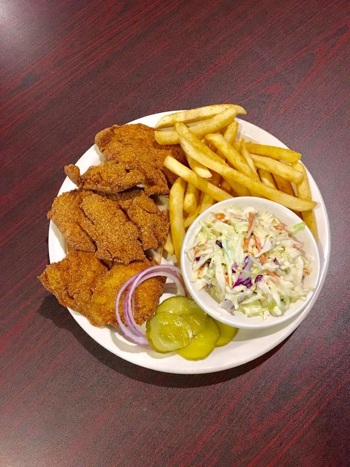 Order Fish Fry Friday'z Plate food online from Woodyz Pub & Grill store, Caseyville on bringmethat.com