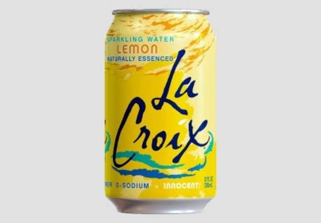 Order La Croix Lemon sparkling water food online from Honeymoon Chicken store, Bethesda on bringmethat.com