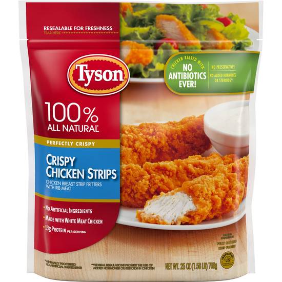 Order Tyson Crispy Strips, 25 OZ food online from CVS store, ORANGEBURG on bringmethat.com