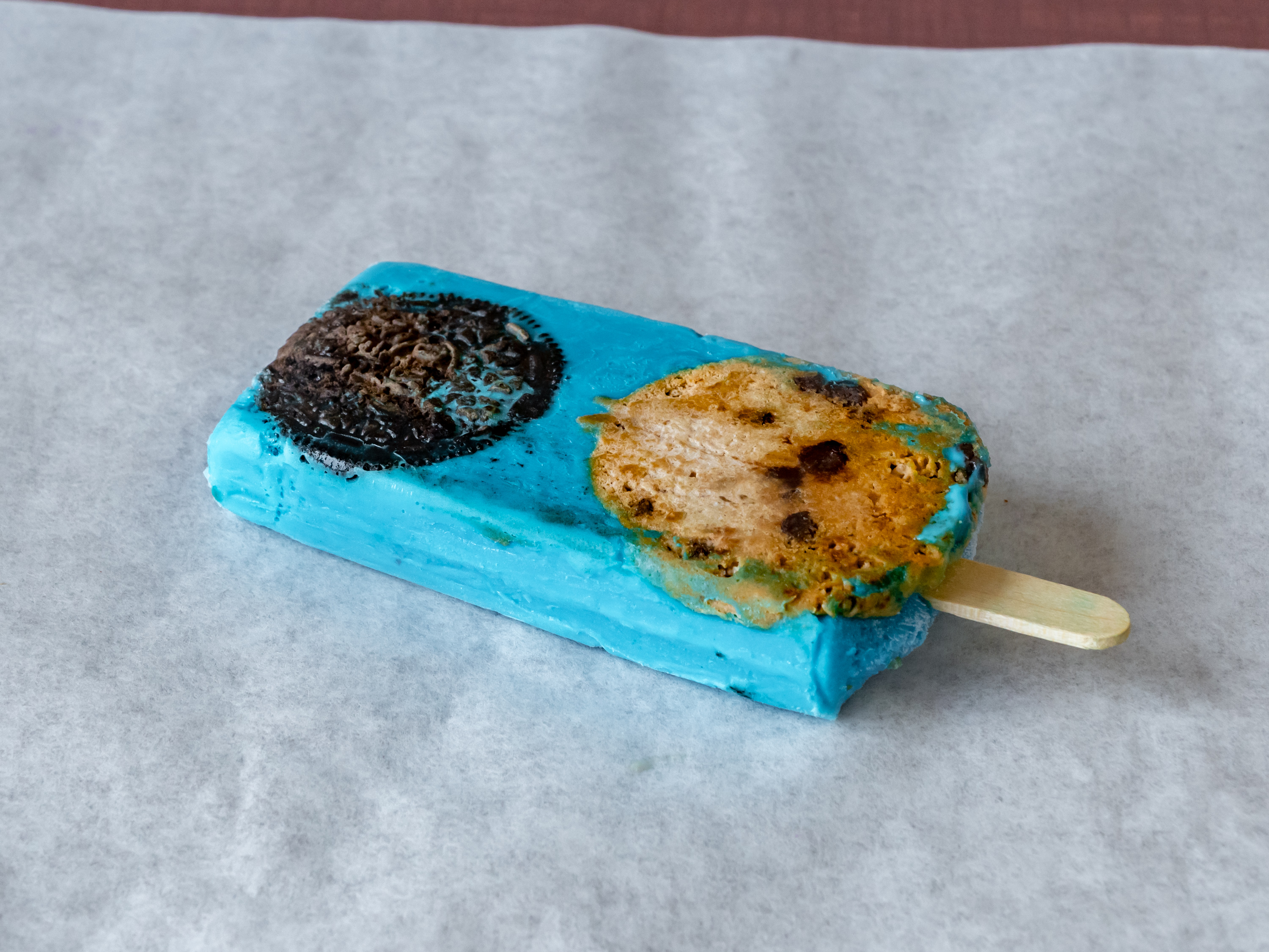 Order Cookie Monster Popsicle food online from Michoacana Alhambra store, Alhambra on bringmethat.com
