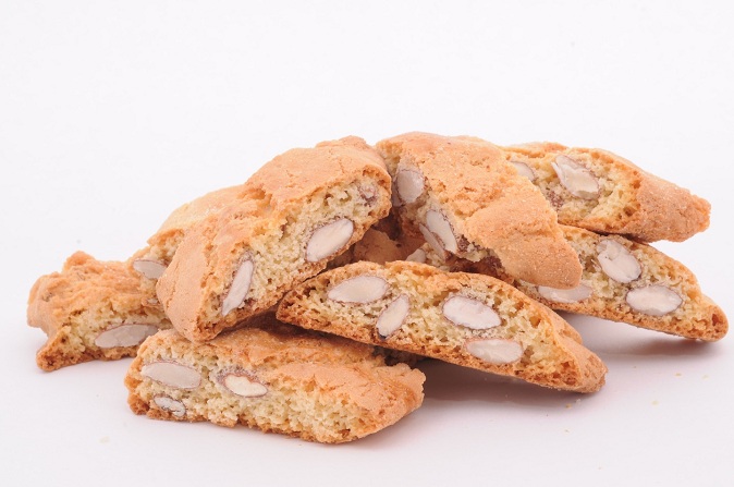 Order Almond Cantucci (Italian Biscuit Cookie 10x) food online from Mondo Coffee store, Beverly Hills on bringmethat.com