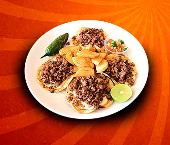 Order Espadas Bistec food online from 100% Antojitos Mexicanos - Alton store, Alton on bringmethat.com