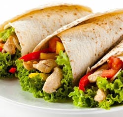 Order Chicken Caesar Wrap - Wrap food online from Brooklyn's Pizza store, Irvington on bringmethat.com