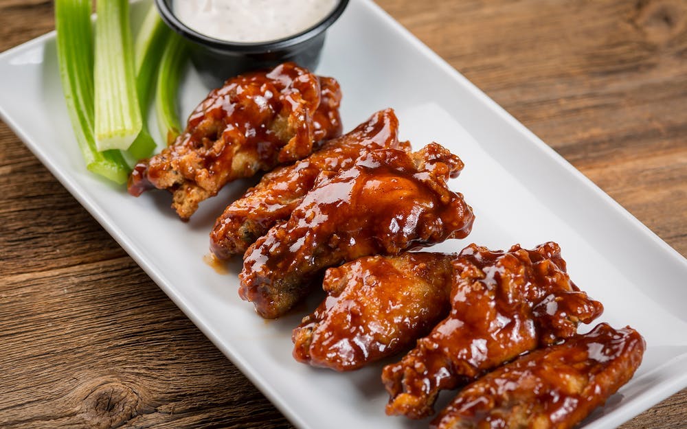 Order Jumbo Wings - 6 Pieces food online from Rosati's Pizza store, Naperville on bringmethat.com