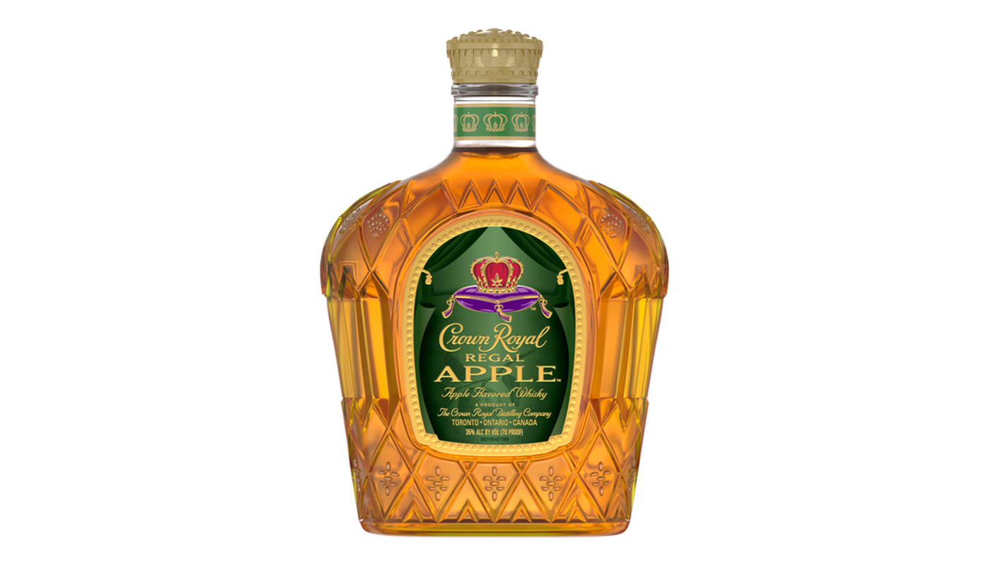 Order  Crown Royal Regal Apple Canadian Whisky | 750mL food online from Circus Liquor store, Los Angeles on bringmethat.com