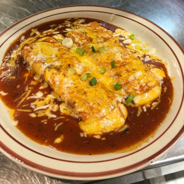 Order Cheese Enchilada food online from Tio's Mexican Food - Day Creek store, Rancho Cucamonga on bringmethat.com