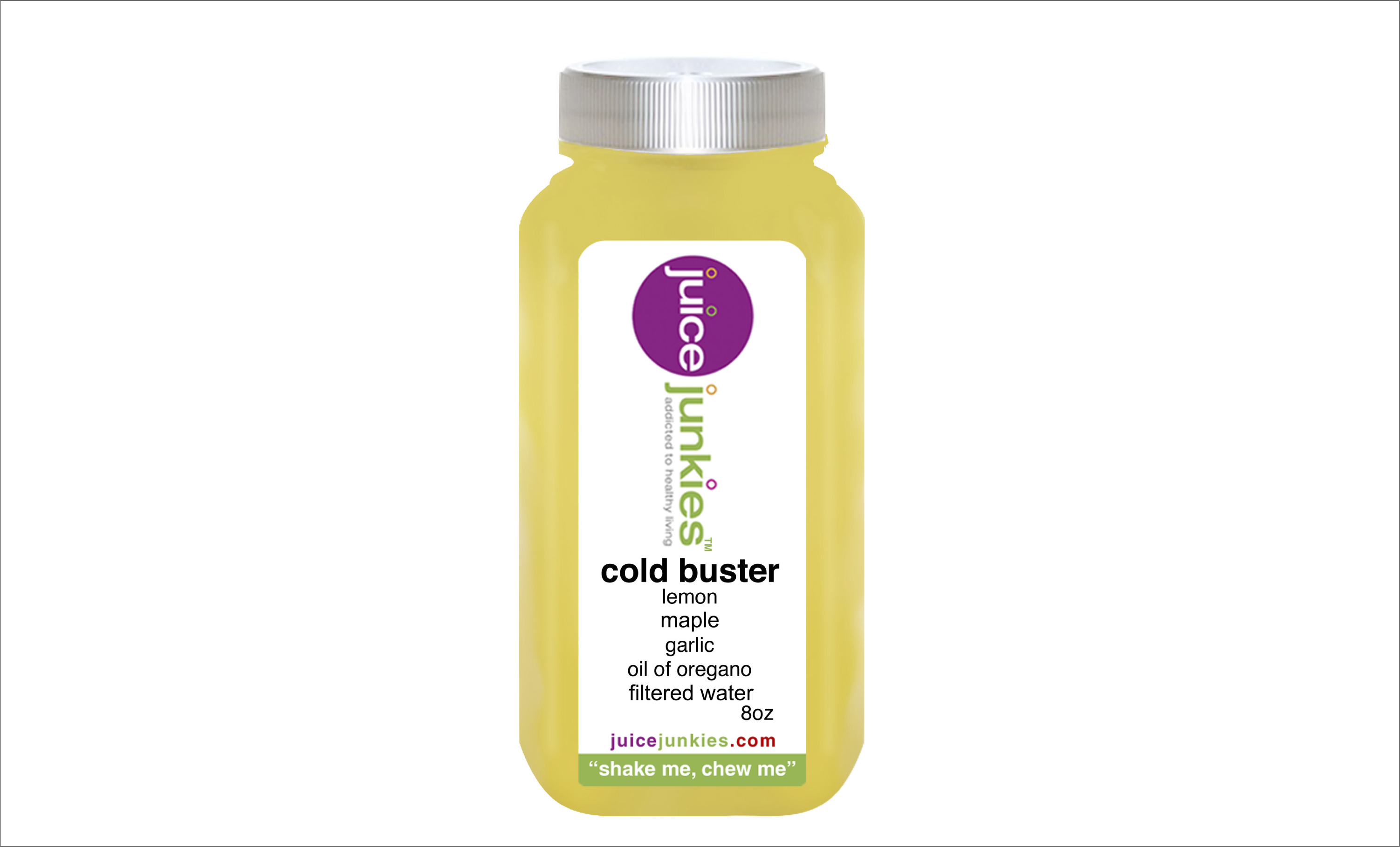 Order Cold Buster - 8oz food online from Juice Junkies store, Keller on bringmethat.com