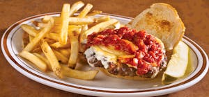 Order Italiano Burger food online from Sunnyside Cafe & Restaurant store, Virginia Beach on bringmethat.com