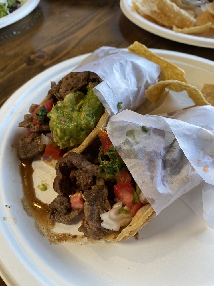 Order Carne Asada Taco food online from Zoe Place Tacos &amp; Seafood store, San Diego on bringmethat.com