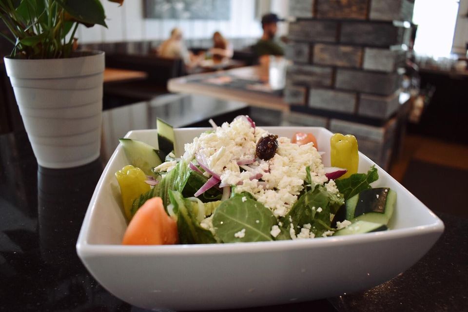 Order Greek Salad food online from Koble Grill store, Westerville on bringmethat.com