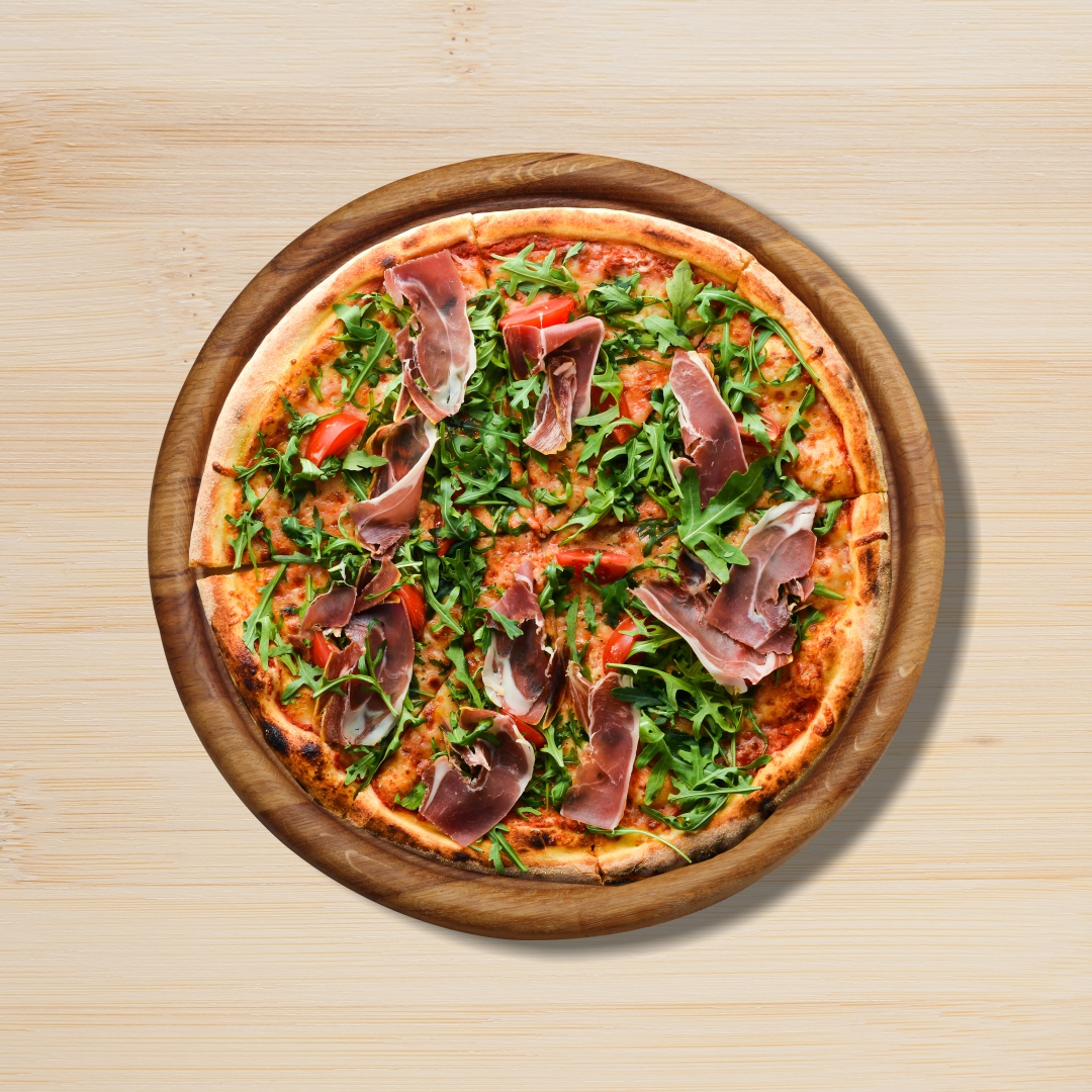 Order The Prosciutto Pizza food online from Yellow Cab Pizza  store, Atlanta on bringmethat.com