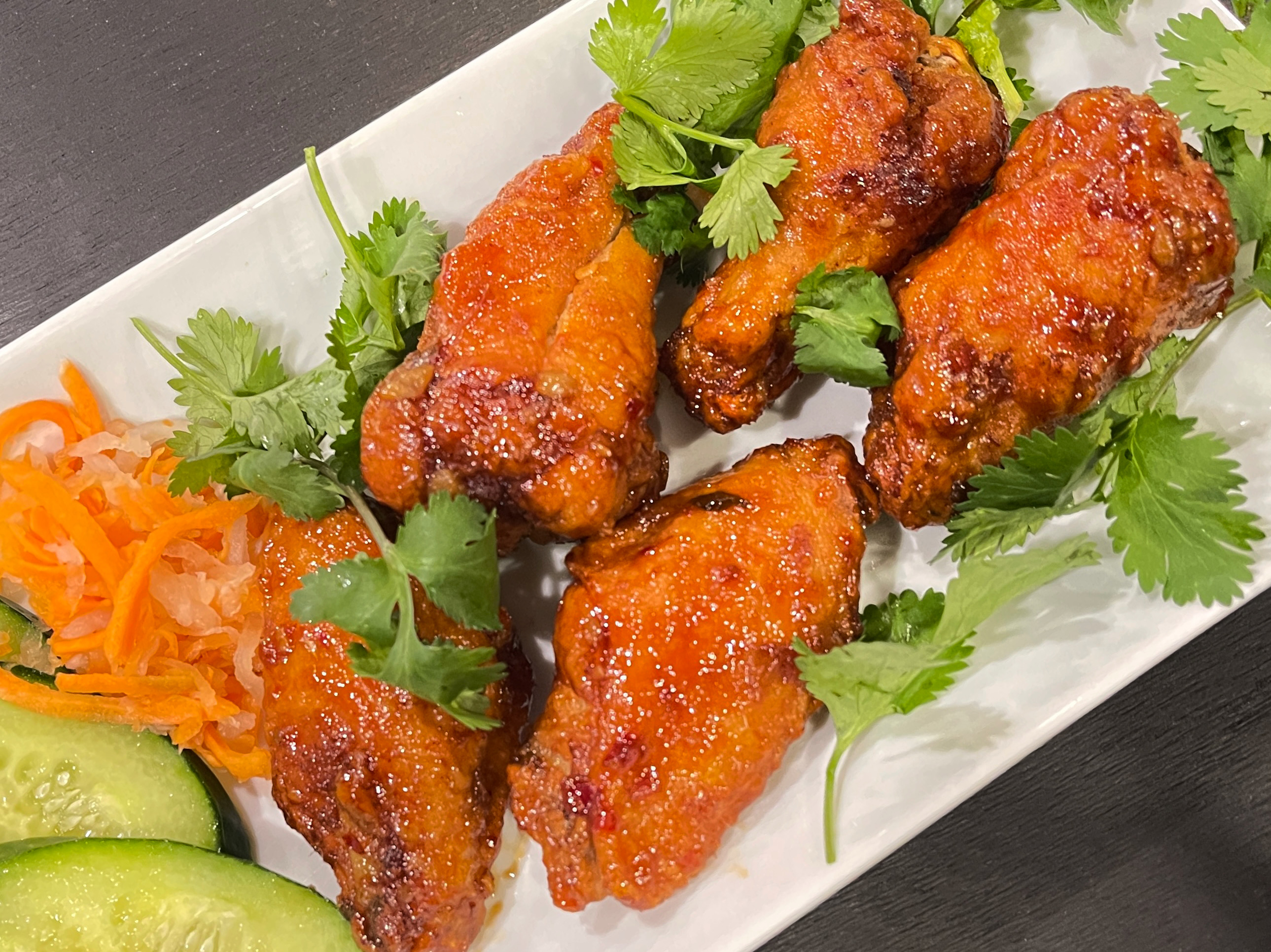 Order A6 Vietnamese Chicken Wings food online from Indochine store, New Brunswick on bringmethat.com