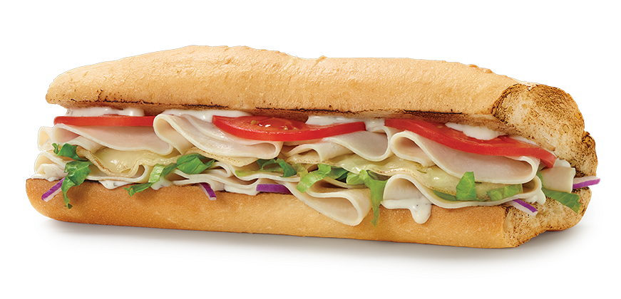 Order Turkey Ranch and Swiss Sub food online from Quiznos store, Rock Springs on bringmethat.com