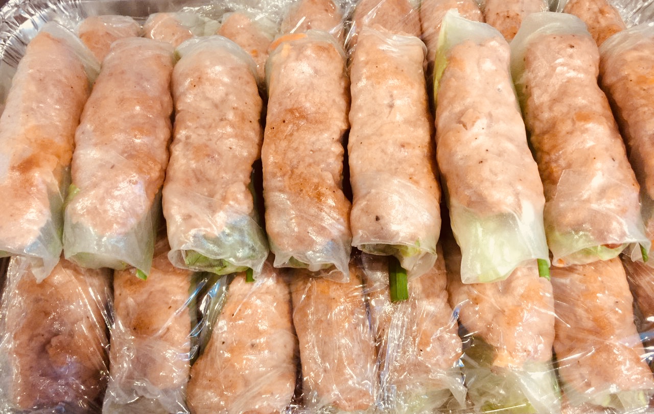 Order A6. Nem Nuong Cuon food online from Kim Hoa Hue Food To Go store, South El Monte on bringmethat.com