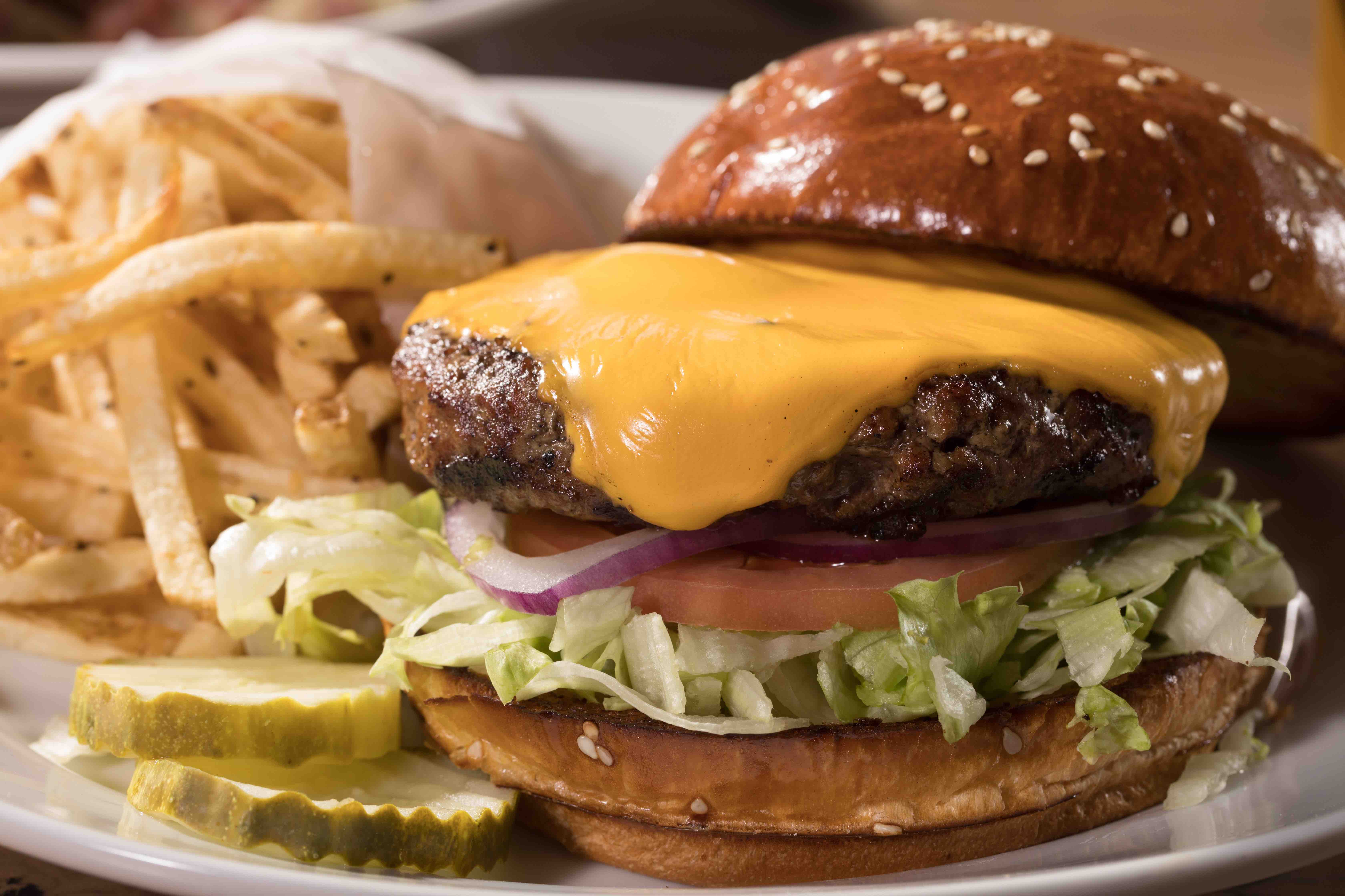 Order All American Burger food online from Green St. Grille store, Bensenville on bringmethat.com