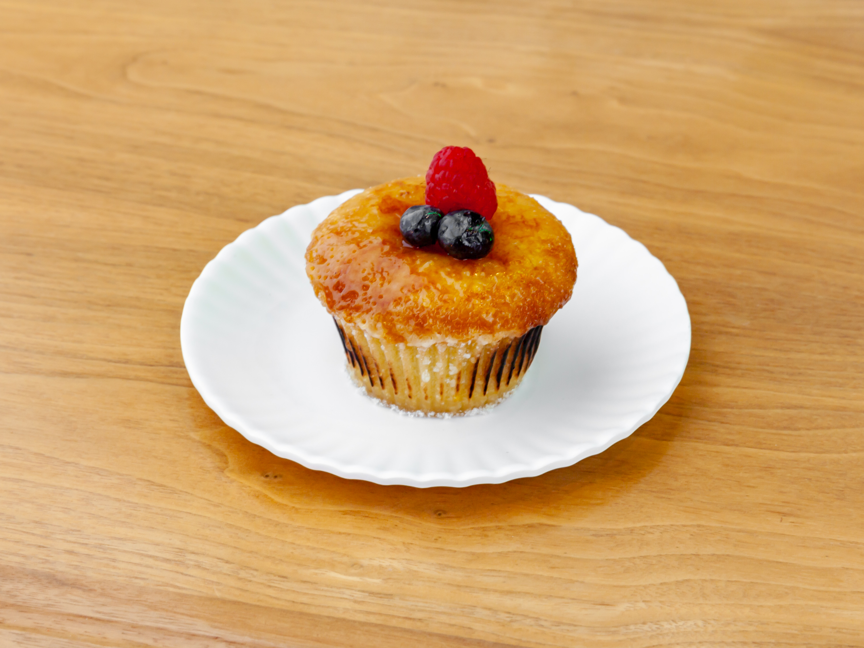 Order Creme Brulee Cupcake food online from Molly Cupcakes store, Orland Park on bringmethat.com