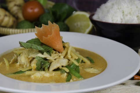Order 56. Red Curry food online from Thai Rama store, Phoenix on bringmethat.com