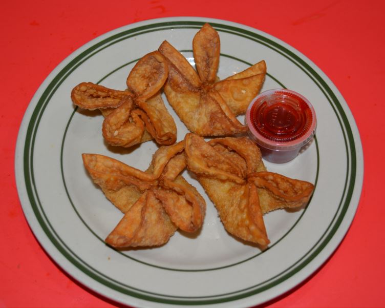 Order A3. Four Piece Cheese Rangoon food online from Canton Express store, Plano on bringmethat.com