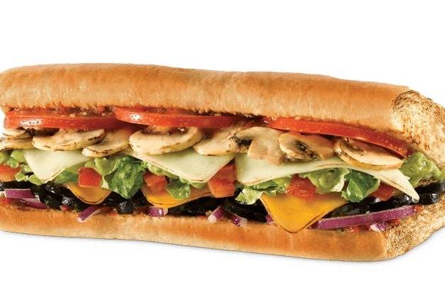 Order Veggie Guacamole Sub food online from Quiznos store, Roseville on bringmethat.com