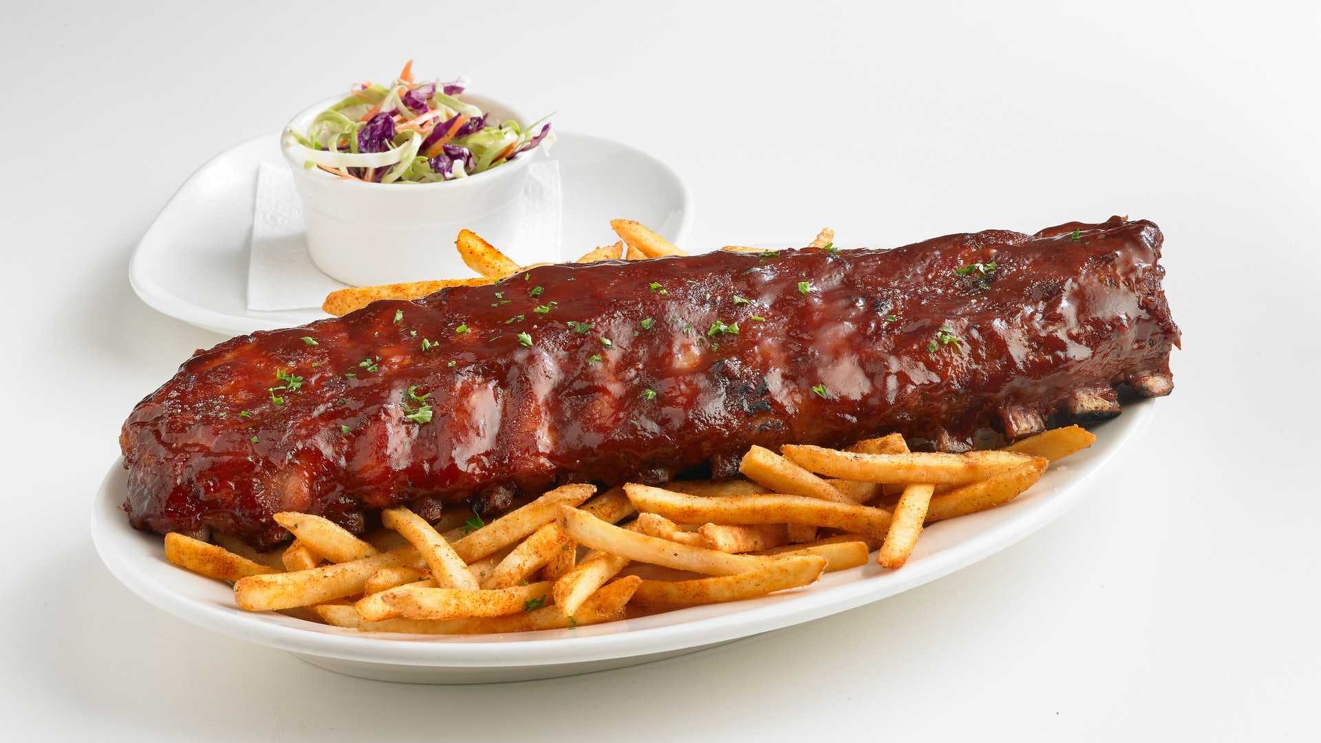 Order Ribs - Mains food online from Boston Restaurant & Sports Bar store, Citrus Heights on bringmethat.com