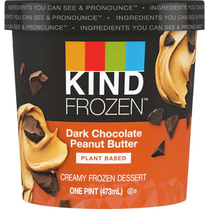 Order KIND FROZEN - Dark Chocolate Peanut Butter  - Pint (Plant-Based) food online from Luv Mart store, Santa Cruz on bringmethat.com