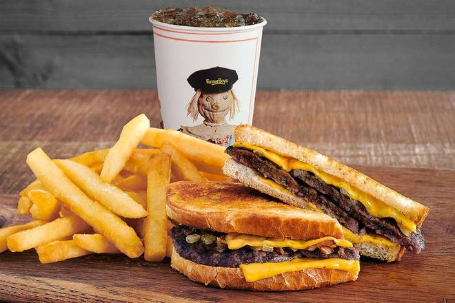Order Patty Melt Combo food online from Farmer Boys store, Irwindale on bringmethat.com