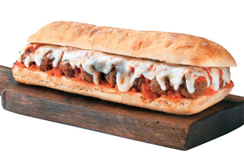 Order Meatball Sub - Meatball Sub food online from Vocelli Pizza store, Silver Spring on bringmethat.com