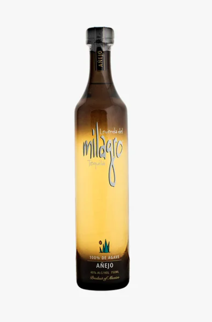 Order Milagro Anejo 750ml food online from Terners Liquor store, Los Angeles on bringmethat.com