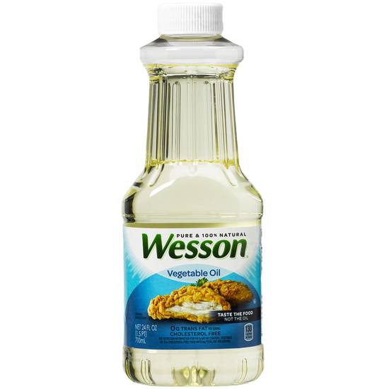 Order Wesson Pure Vegetable Oil 24oz food online from Everyday Needs by Gopuff store, Chino on bringmethat.com