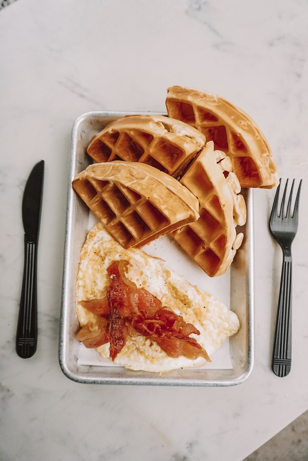 Order Aussie Waffle food online from Wattle Cafe store, New York on bringmethat.com