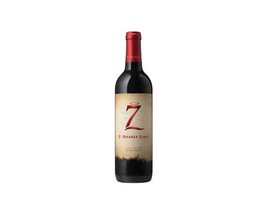 Order 7 DEADLY ZINS 750ML food online from Starway Liquor store, Bell Gardens on bringmethat.com