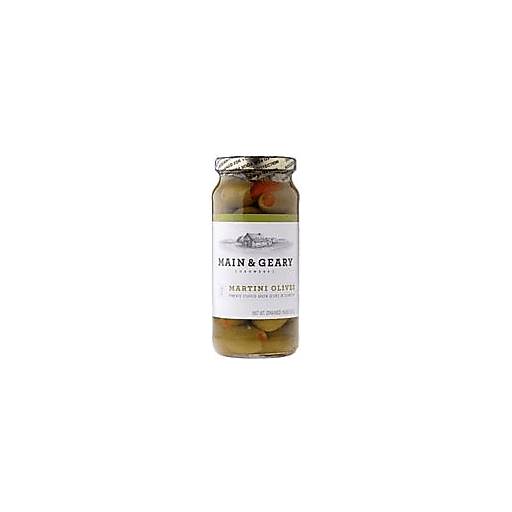 Order Main & Geary Martini Olives (10 OZ) 107486 food online from BevMo! store, Milpitas on bringmethat.com
