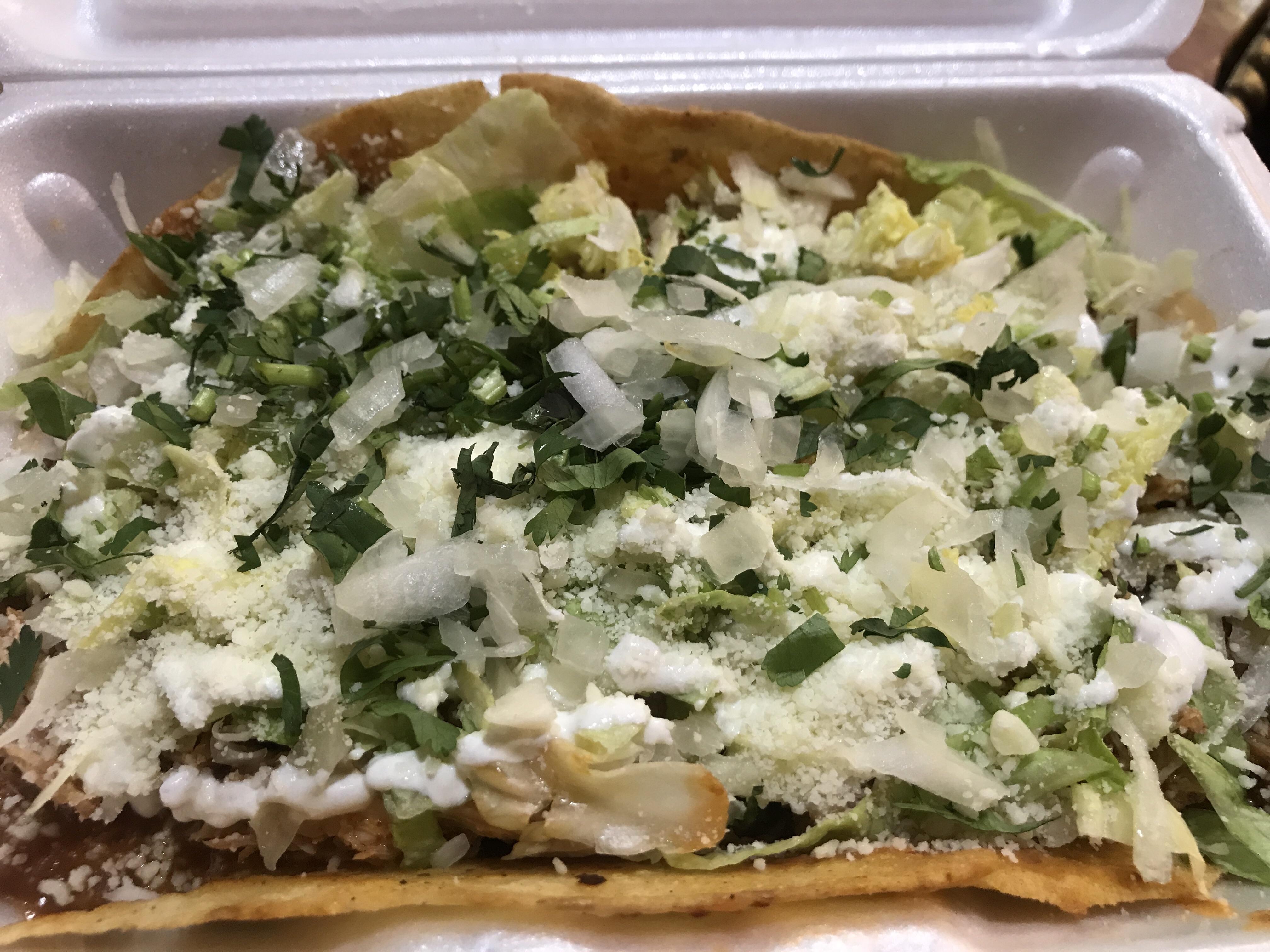 Order Huaraches con Carne food online from Picante Picante store, Bronx on bringmethat.com