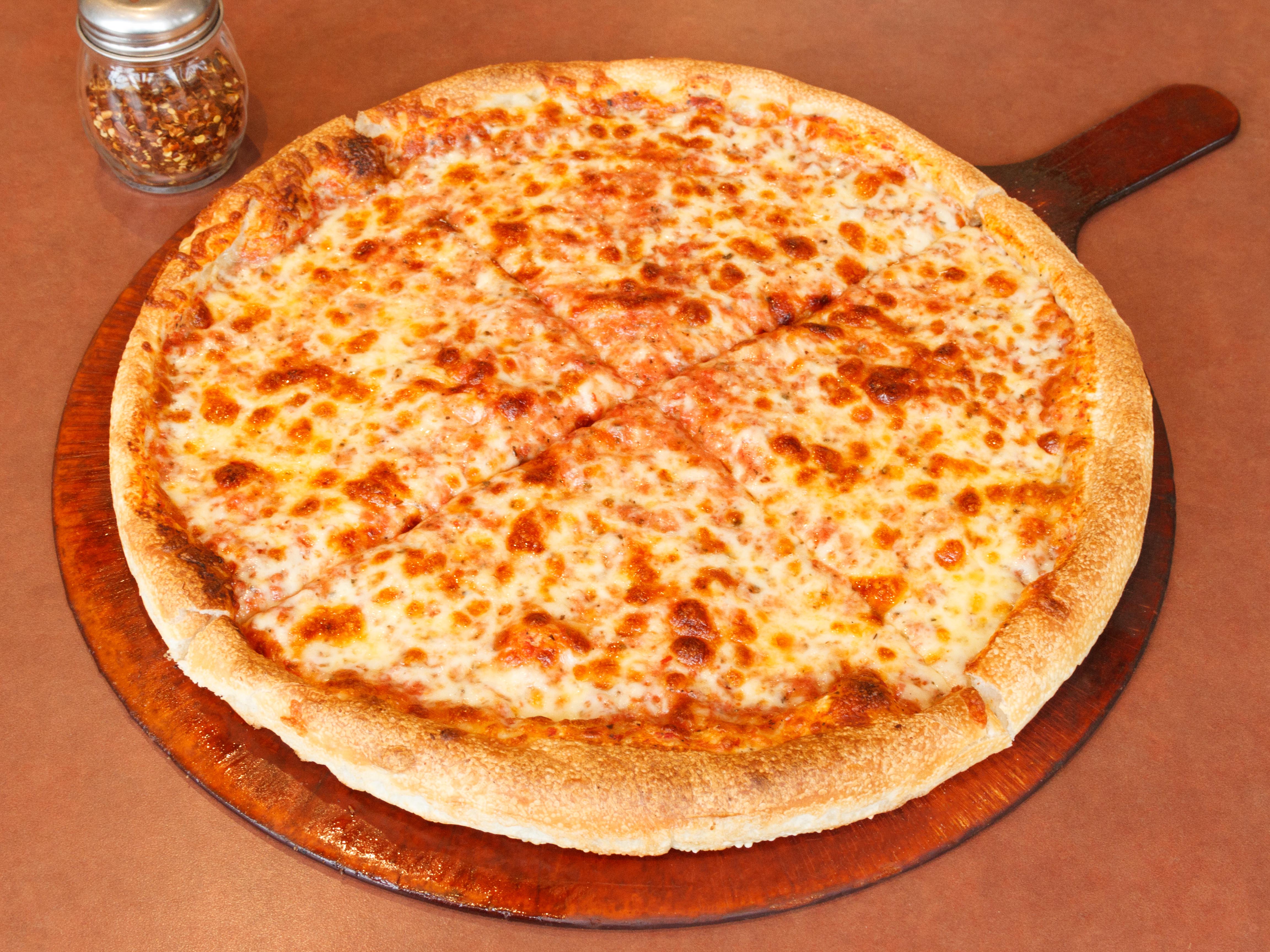 Order Cheese Pizza food online from Brother's Roast Beef & Pizza store, Brookline on bringmethat.com