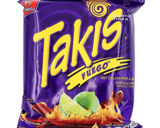 Order Takis Fuego 4oz Purple food online from Moby Liquor store, Los Angeles on bringmethat.com