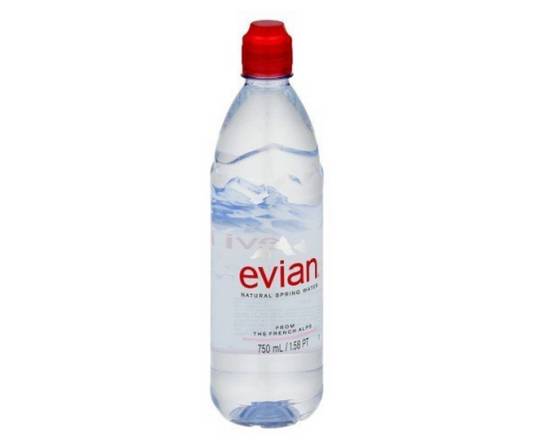 Order Evian Water (750 ml) food online from Checkout Food Stores #47 store, Houston on bringmethat.com