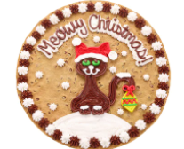 Order Meowy Christmas- HW2832 food online from Cookie Co store, Longview on bringmethat.com