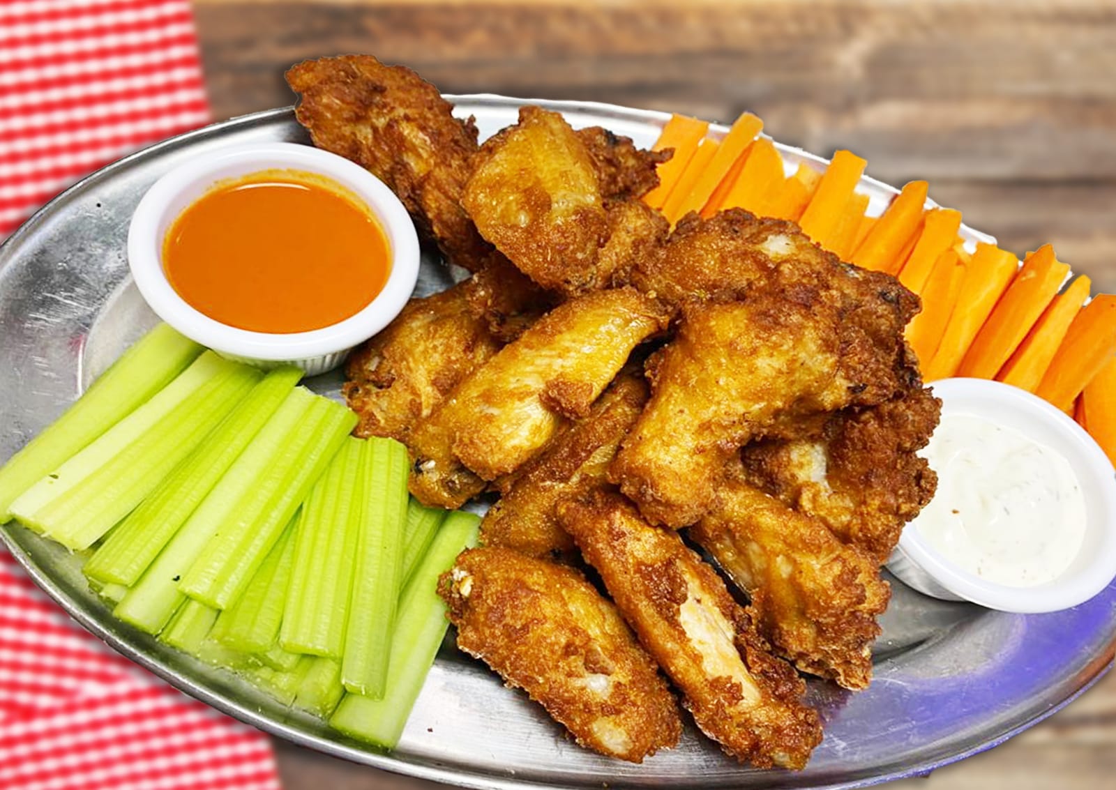Order Chicken Wings food online from El Mexireno store, Oxon Hill on bringmethat.com