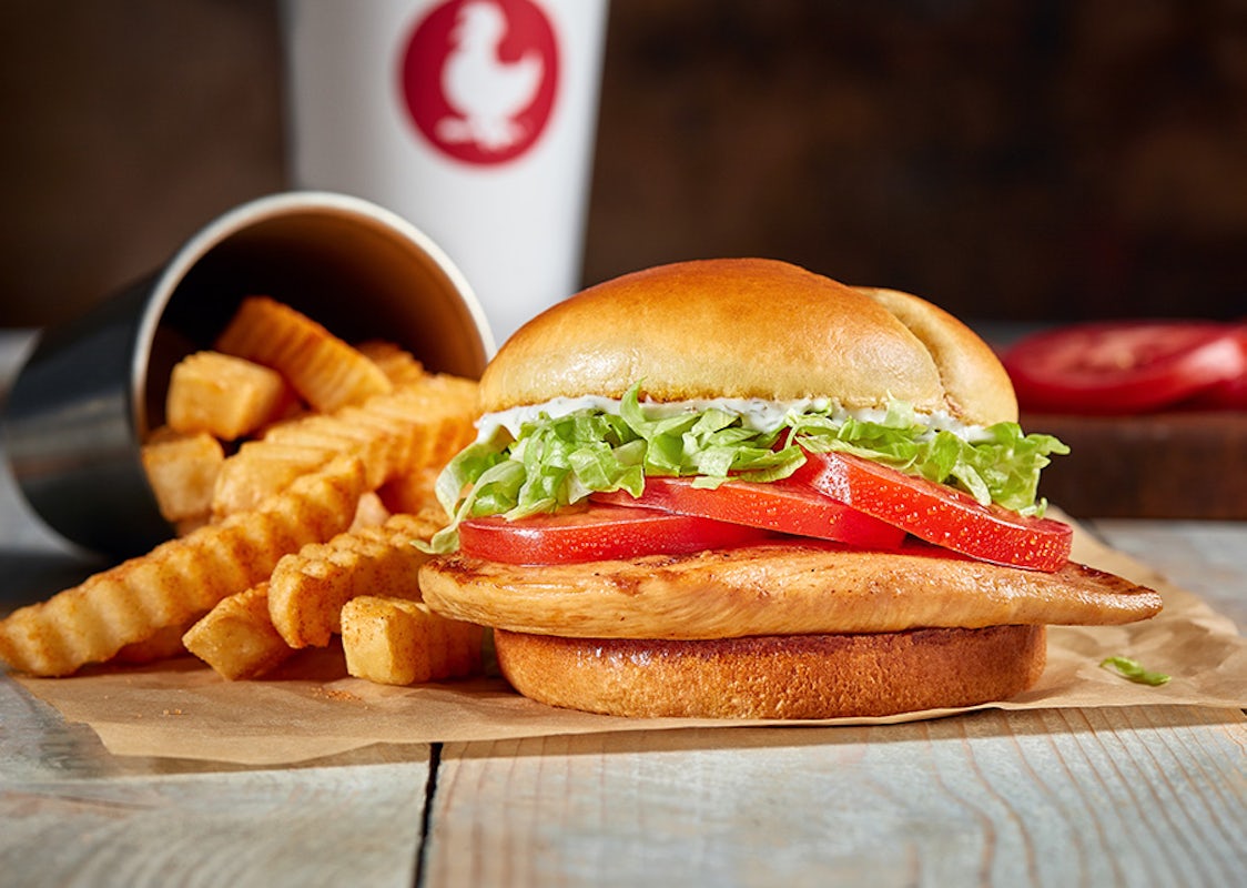 Order Grilled Chicken Sandwich food online from Zaxby's store, Union City on bringmethat.com