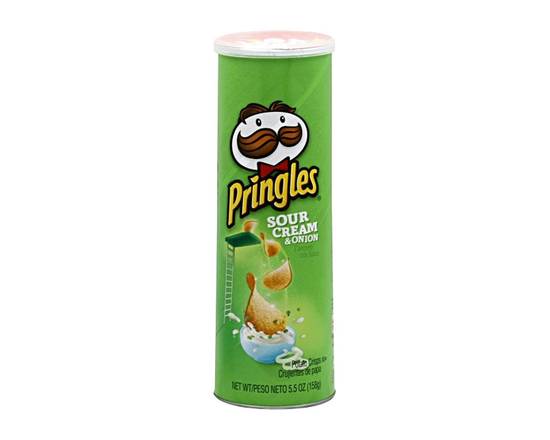 Order Pringles Potato Crisps Sour Cream & Onion 5.57oz food online from Rocket store, Ontario on bringmethat.com
