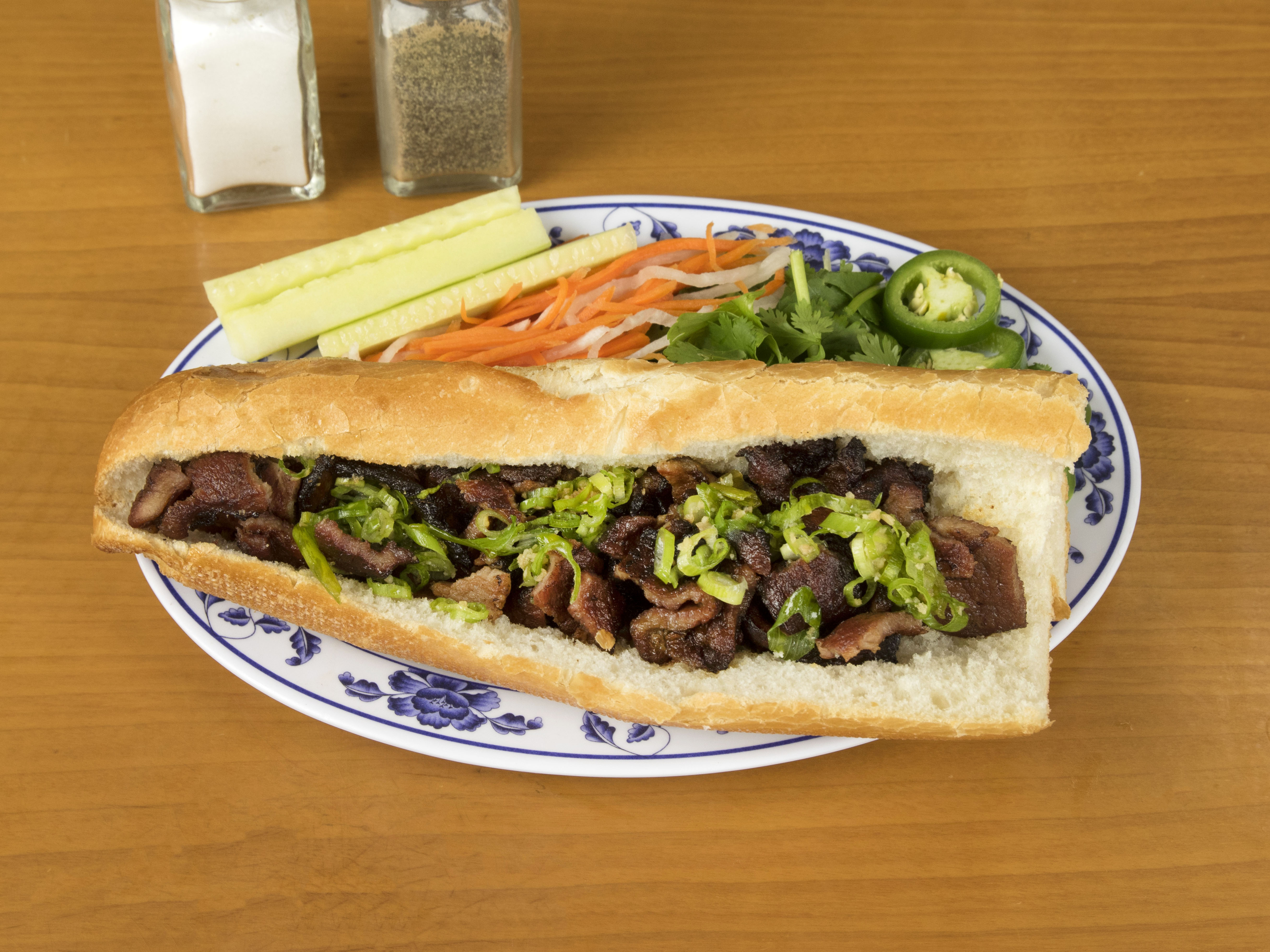 Order 23. Vietnamese Sandwich food online from Pho Sao Bien store, San Diego on bringmethat.com