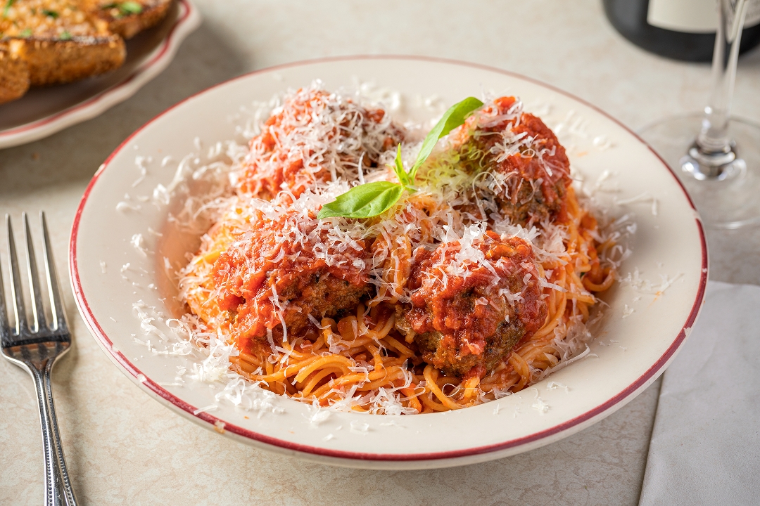Order SPAGHETTI & MEATBALLS food online from Parm store, New York on bringmethat.com